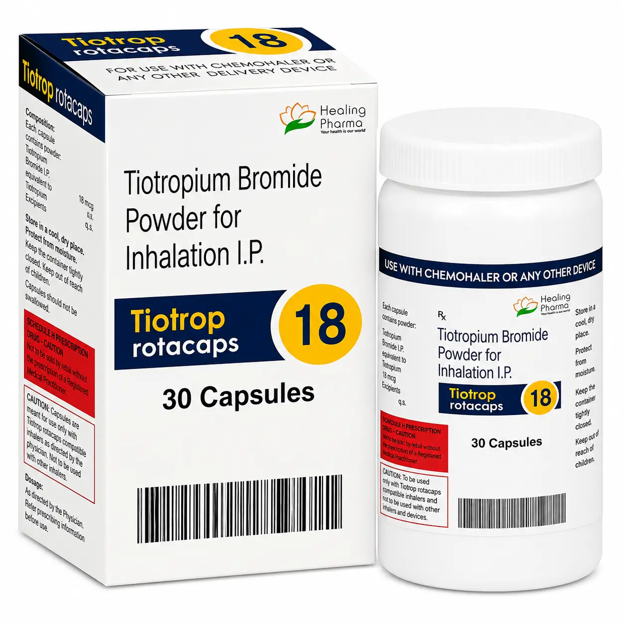 tiotrop rotacaps Tiotrop Rotacaps (Tiotropium Bromide) - Image 1