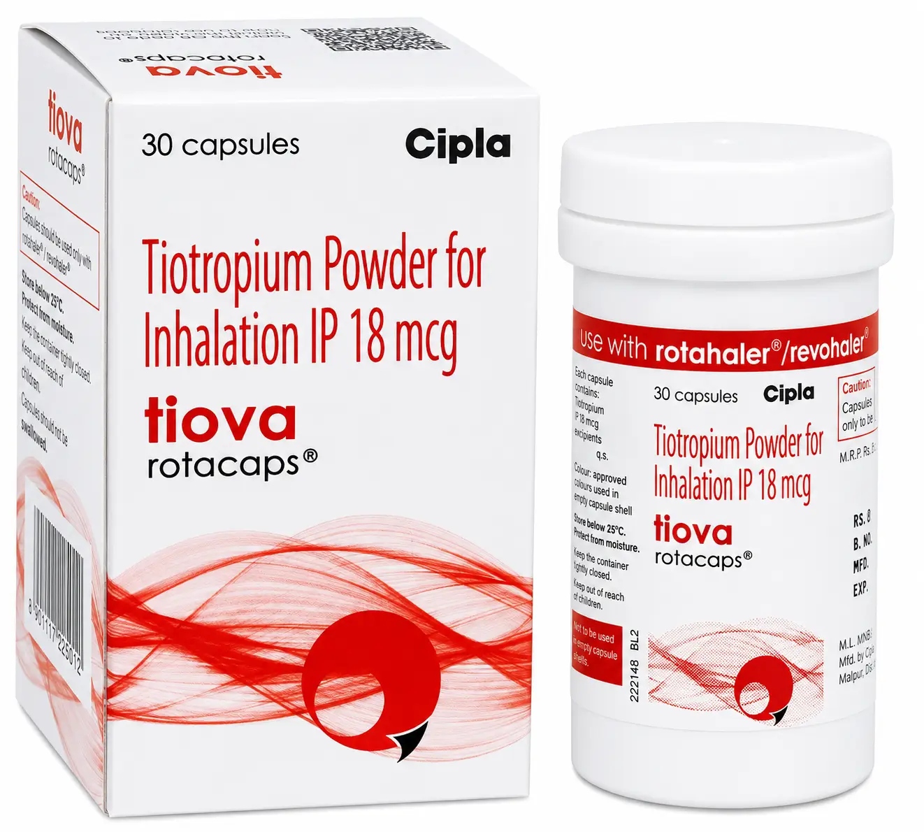 tiova rotacap Tiova Rotacaps (Tiotropium Bromide) - Image 1