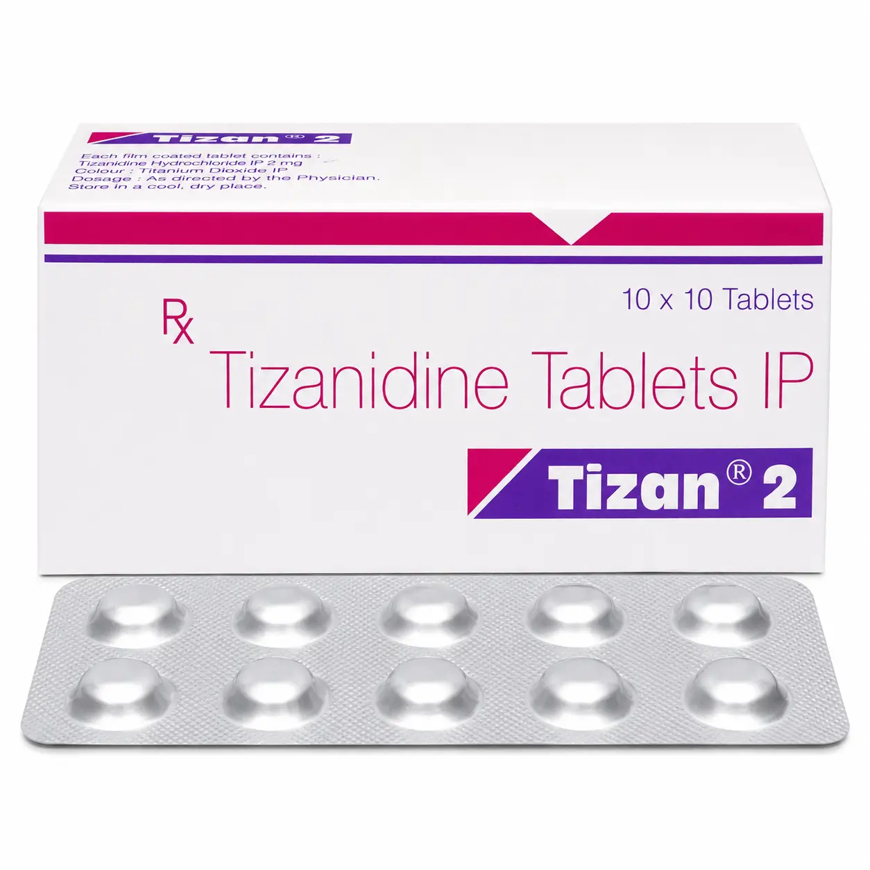 tizan 2 Tizan 2 Mg (Tizanidine) - Image 1