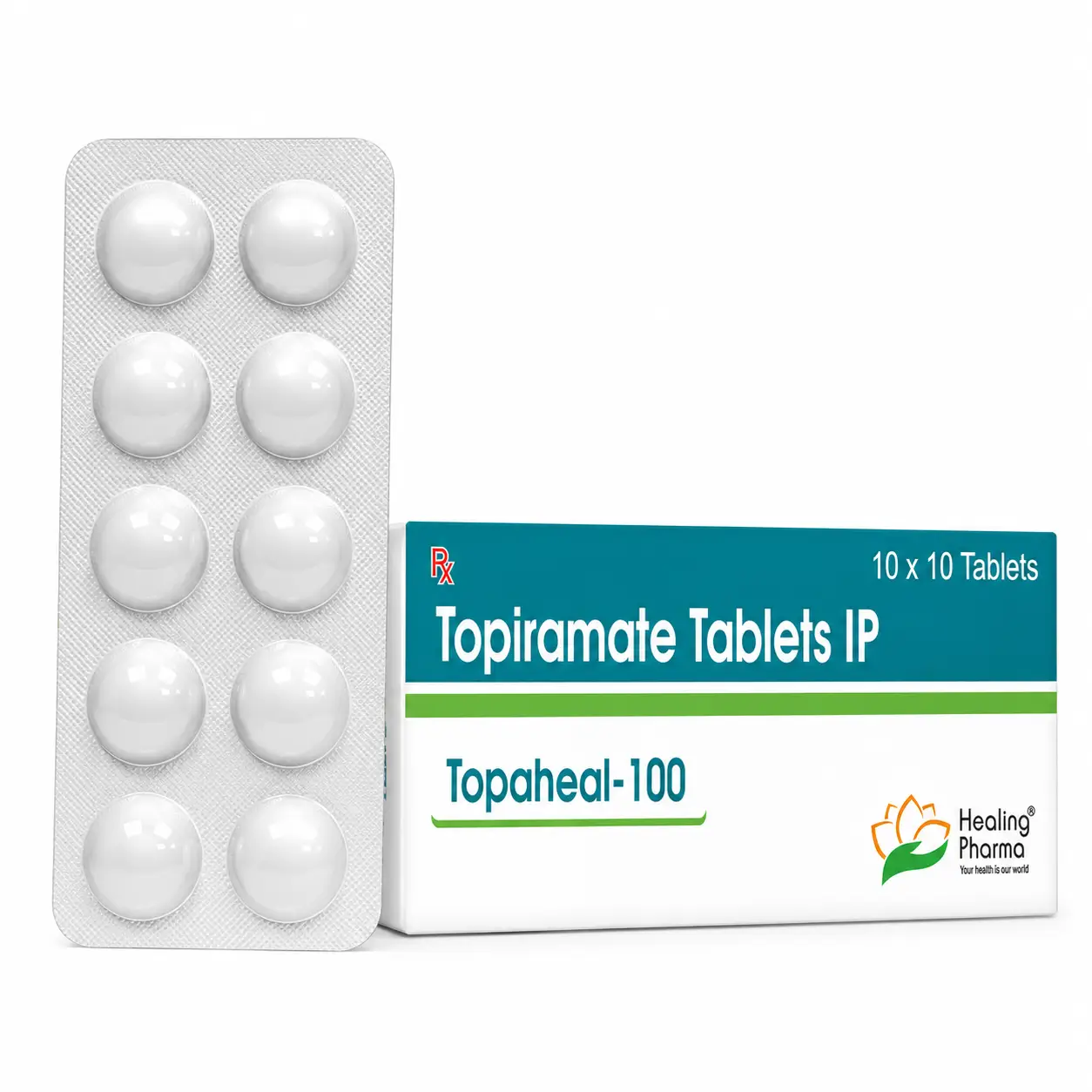topaheal 100 Topaheal 100 Mg (Topiramate) - Image 1