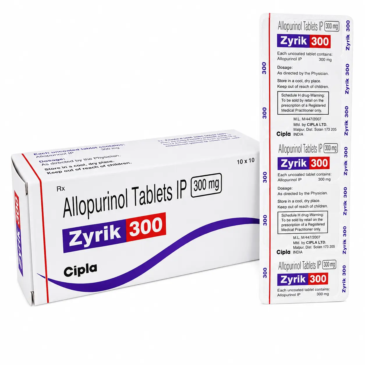 zyrik 300 Zyrik 300 Mg (Allopurinol) - Image 1