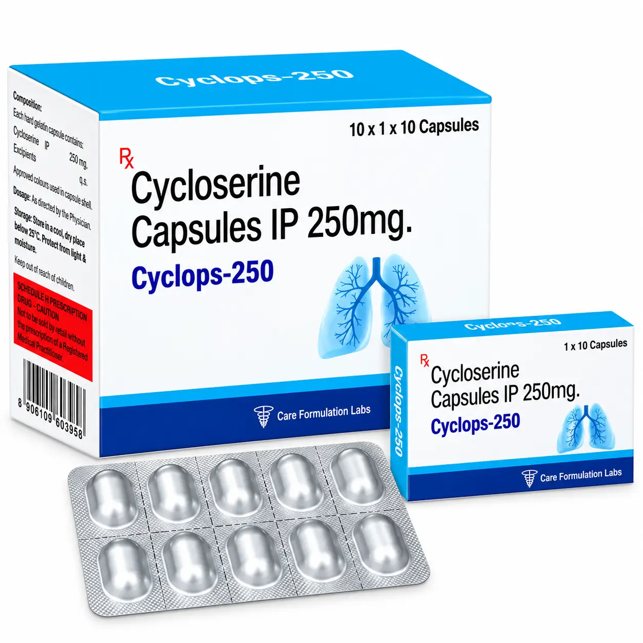 cyclops 250 Cyclops 250 Mg (Cycloserine) - Image 1
