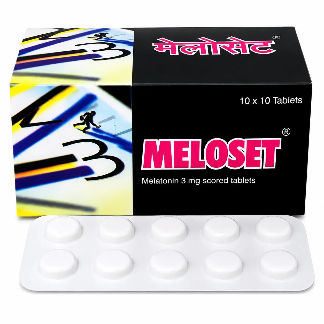meloset 3 Meloset 3 Mg (Melatonin) - Image 1
