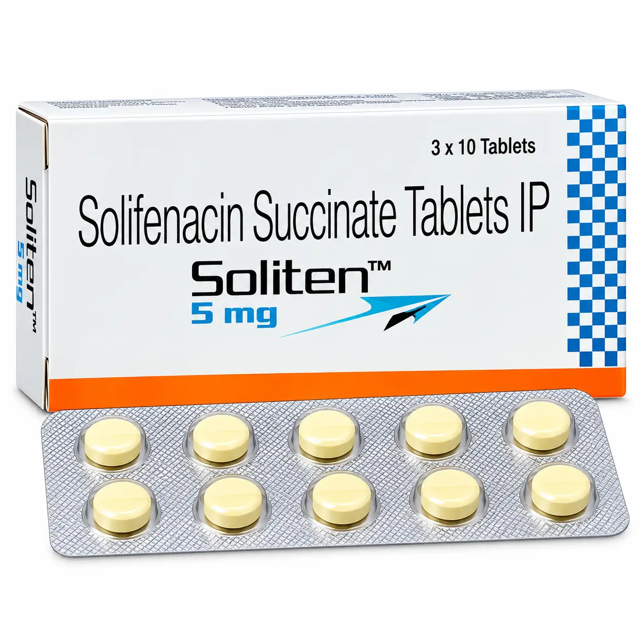 soliten 5 Soliten 5 Mg (Solifenacin) - Image 1
